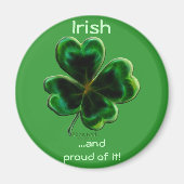 Irish Kleeblatt Series Magnet (Vorne)