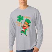 Irish Kleeblatt Squad Leprechauns T - Shirt (Vorderseite)