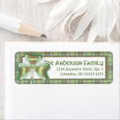 Irish Kleeblatt St. Patrick's Address Label 2 (Insitu)