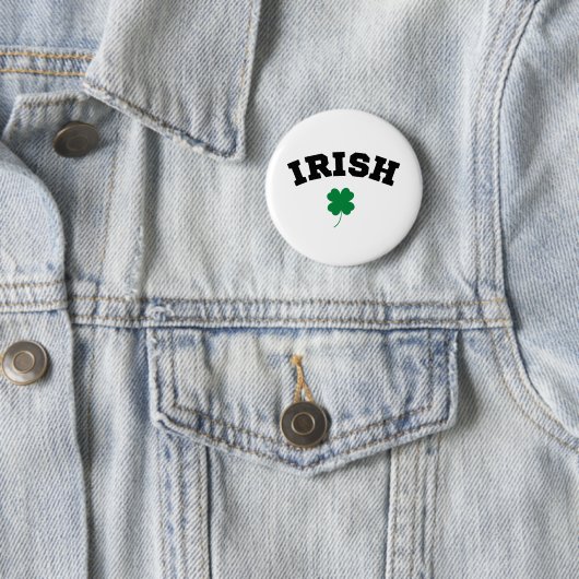 Irish Kleeblatt St Patrick's Button (Beispiel)
