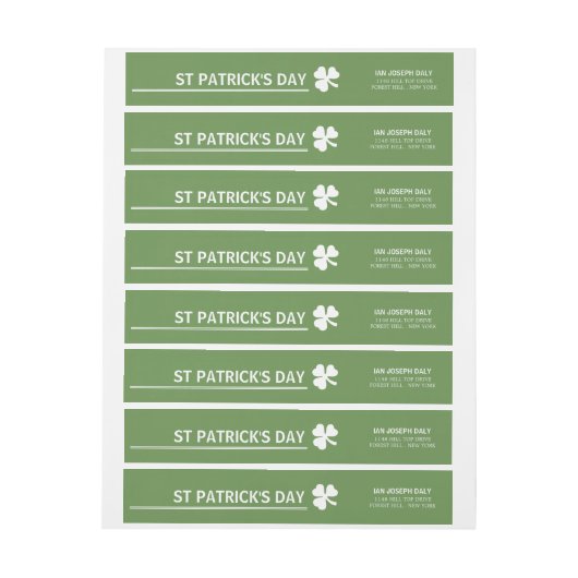 Irish Kleeblatt St Patrick's Day (Bogen)