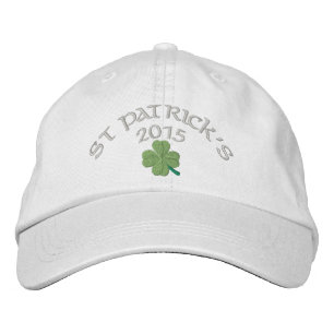 Irish Kleeblatt St Patrick's Day Bestickte Baseballkappe