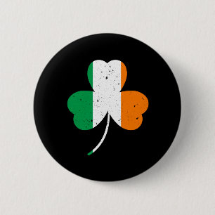 Irish Kleeblatt St Patrick's Day Button