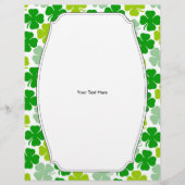 Irish Kleeblatt St. Patrick's Day Flyer (Vorne)