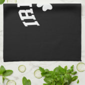 Irish Kleeblatt St Patricks Day Irland Pride Irish Geschirrtuch (Gefaltet)