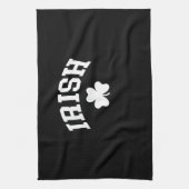 Irish Kleeblatt St Patricks Day Irland Pride Irish Geschirrtuch (Vertikal)