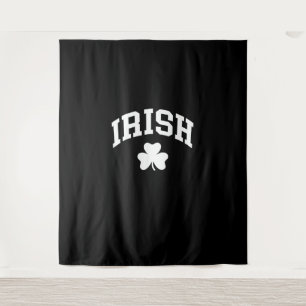 Irish Kleeblatt St Patricks Day Irland Pride Irish Wandteppich