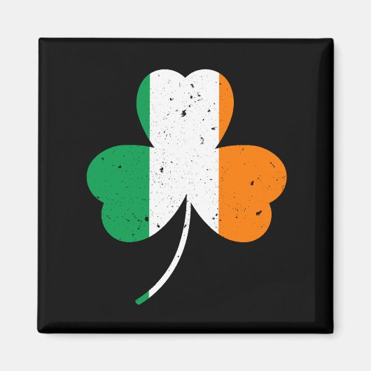 Irish Kleeblatt St Patrick's Day Magnet (Vorne)