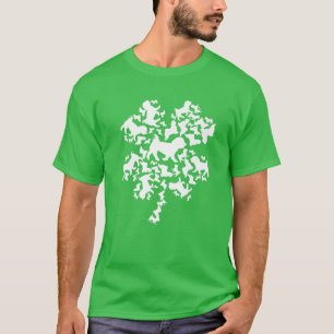 Irish Kleeblatt St Patrick's Day Maltese Funny T-Shirt