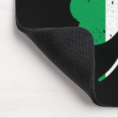 Irish Kleeblatt St Patrick's Day Mousepad (Ecke)