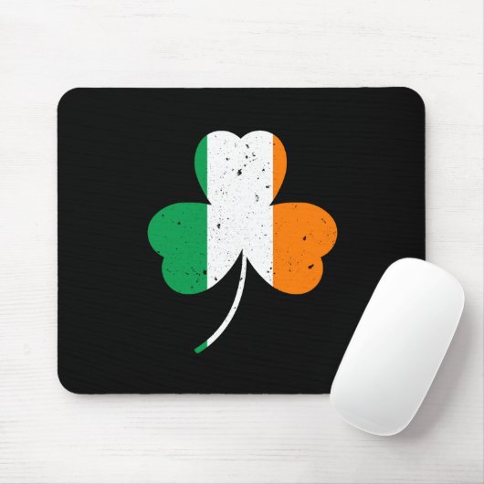 Irish Kleeblatt St Patrick's Day Mousepad (Mit Mouse)