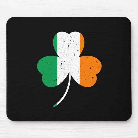 Irish Kleeblatt St Patrick's Day Mousepad (Vorne)