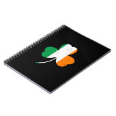 Irish Kleeblatt St Patrick's Day Notizblock (Linke Seite)