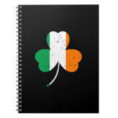 Irish Kleeblatt St Patrick's Day Notizblock (Vorderseite)