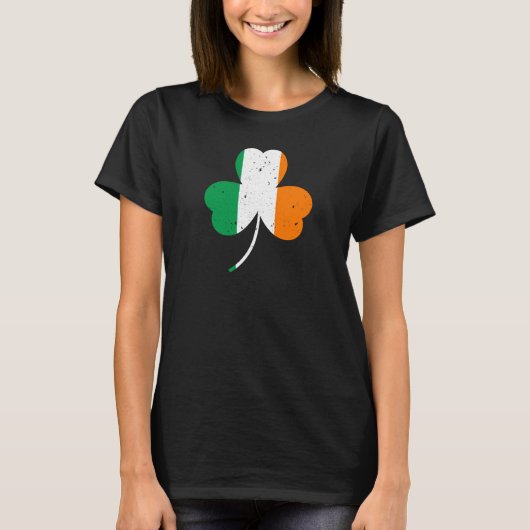 Irish Kleeblatt St Patrick's Day T-Shirt (Vorderseite)