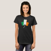 Irish Kleeblatt St Patrick's Day T-Shirt (Vorne ganz)