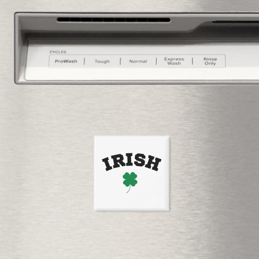 Irish Kleeblatt St Patrick's Magnet (In Situ (Geschirrspüler))