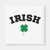 Irish Kleeblatt St Patrick's Magnet (Vorne)