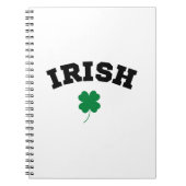 Irish Kleeblatt St Patrick's Notizblock (Vorderseite)