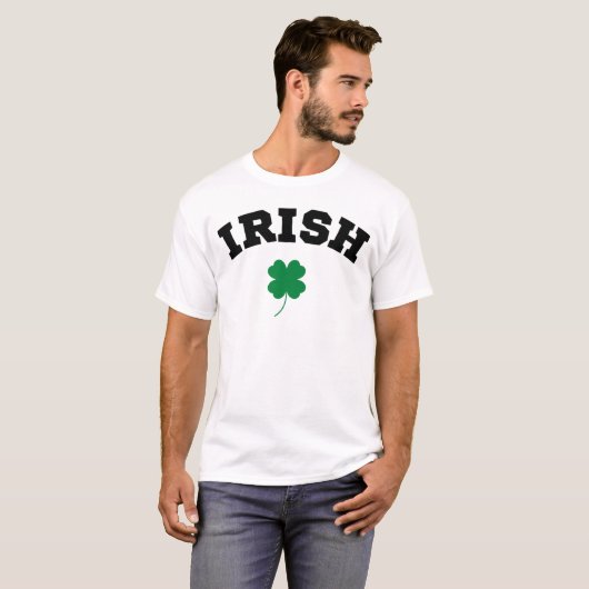 Irish Kleeblatt St Patrick's T-Shirt (Vorne ganz)