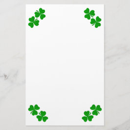 Irish Kleeblatt Stationery Briefpapier