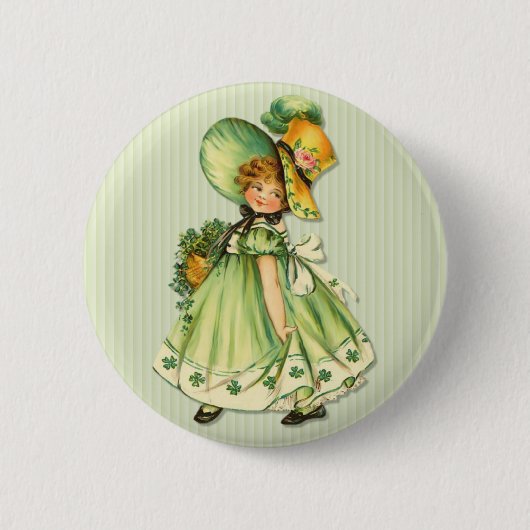 Irish Kleeblatt Stroll Button (Vorderseite)