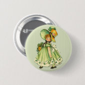 Irish Kleeblatt Stroll Button (Vorne & Hinten)