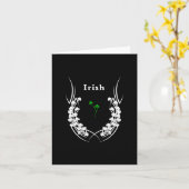 Irish Kleeblatt Tattoo Karte (Gelbe Blume)