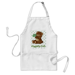 Irish Kleeblatt Teddy Schürze