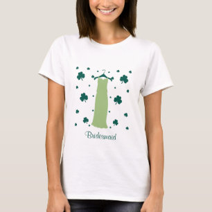 Irish Kleeblatts Bridesmaid Dress T-Shirt
