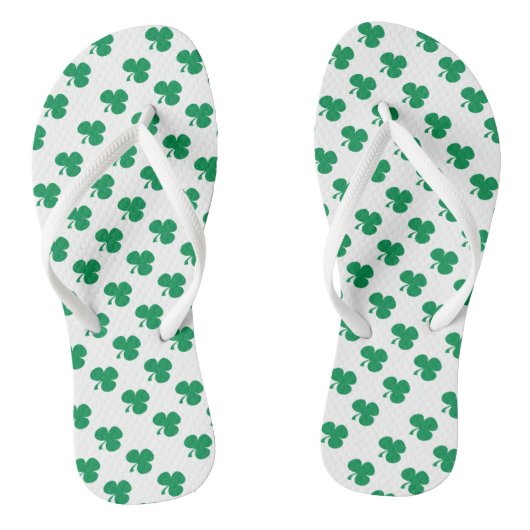 Irish Kleeblatts Clovers Badesandalen (Fußbett)