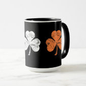 Irish Kleeblatts Coffee Tasse (VorderseiteRechts)
