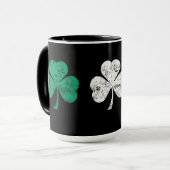 Irish Kleeblatts Coffee Tasse (Vorderseite Links)