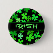 Irish Kleeblatts Holiday Button (Vorderseite)