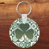 Irish Kleeblatts Schlüsselanhänger & Keyrings (Vorderseite)
