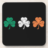 Irish Kleeblatts Untersetzer (Vorderseite)