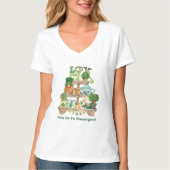 Irish Knickack Stand Custom St Patrick's Day T-Shirt (Vorderseite)