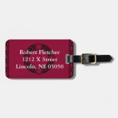 Irish Knot Designs Gepäckmarke Gepäckanhänger (Vorderseite horizontal)