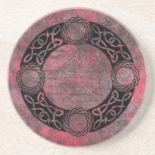 Irish Knot Designs Getränkeuntersetzer (Vorne)