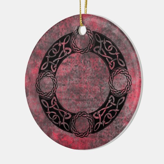 Irish Knot Designs Keramikornament (Links)