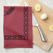 Irish Knot Designs Küchentuch (Viertel Falte)