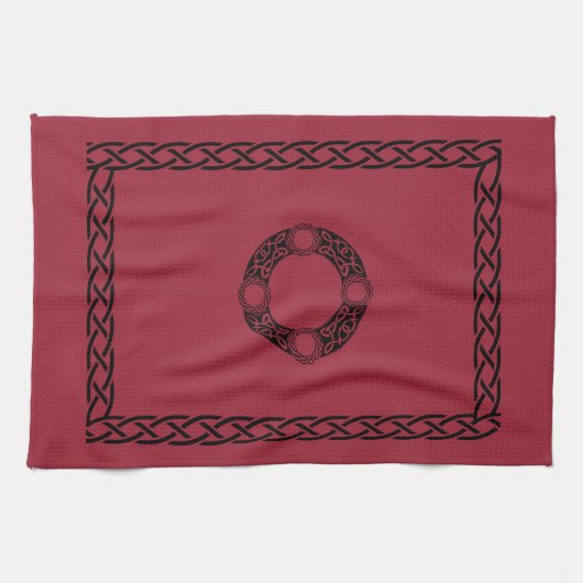 Irish Knot Designs Küchentuch (Horizontal)