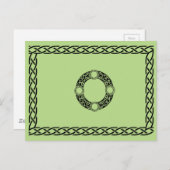 Irish Knot Designs Postkarte (Vorne/Hinten)