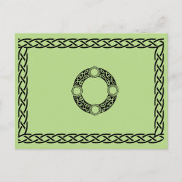Irish Knot Designs Postkarte
