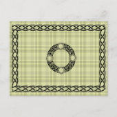 Irish Knot Designs Postkarte (Vorderseite)