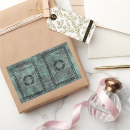 Irish Knot Designs Rechteckiger Aufkleber