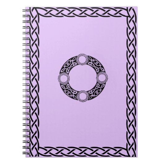Irish Knot Designs Spiral Notebook Notizblock (Vorderseite)