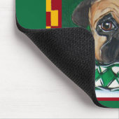 Irish Koch Mops Mousepad (Ecke)