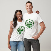 Irish küsst Truck mit Klee St. Patricks Day T-Shirt (Unisex)