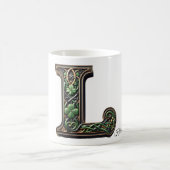 Irish L Monogram Coffee Mug Kaffeetasse (Mittel)